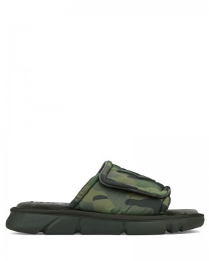 Men's Naked Wolfe Alaska Slides Camo | PHILIPPINES PSDGOHW65