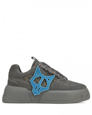 Men's Naked Wolfe Kosa Cool Sneakers Grey | PHILIPPINES JNLYSUA70