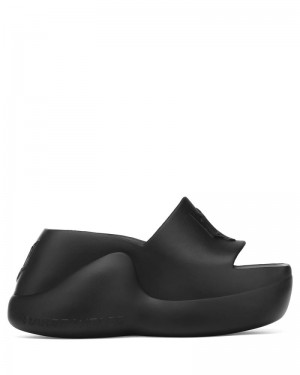 Women's Naked Wolfe Chic Platform Sandals Black | PHILIPPINES UGASWYD75