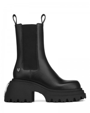 Women's Naked Wolfe Sacrifice Platform Boots Black | PHILIPPINES DWKGYXQ29