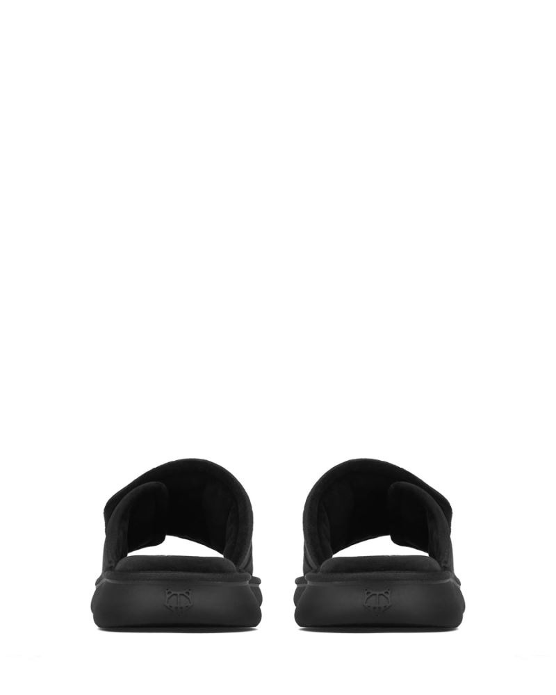 Men's Naked Wolfe Alaska Slides Black | PHILIPPINES SPMEVIR04