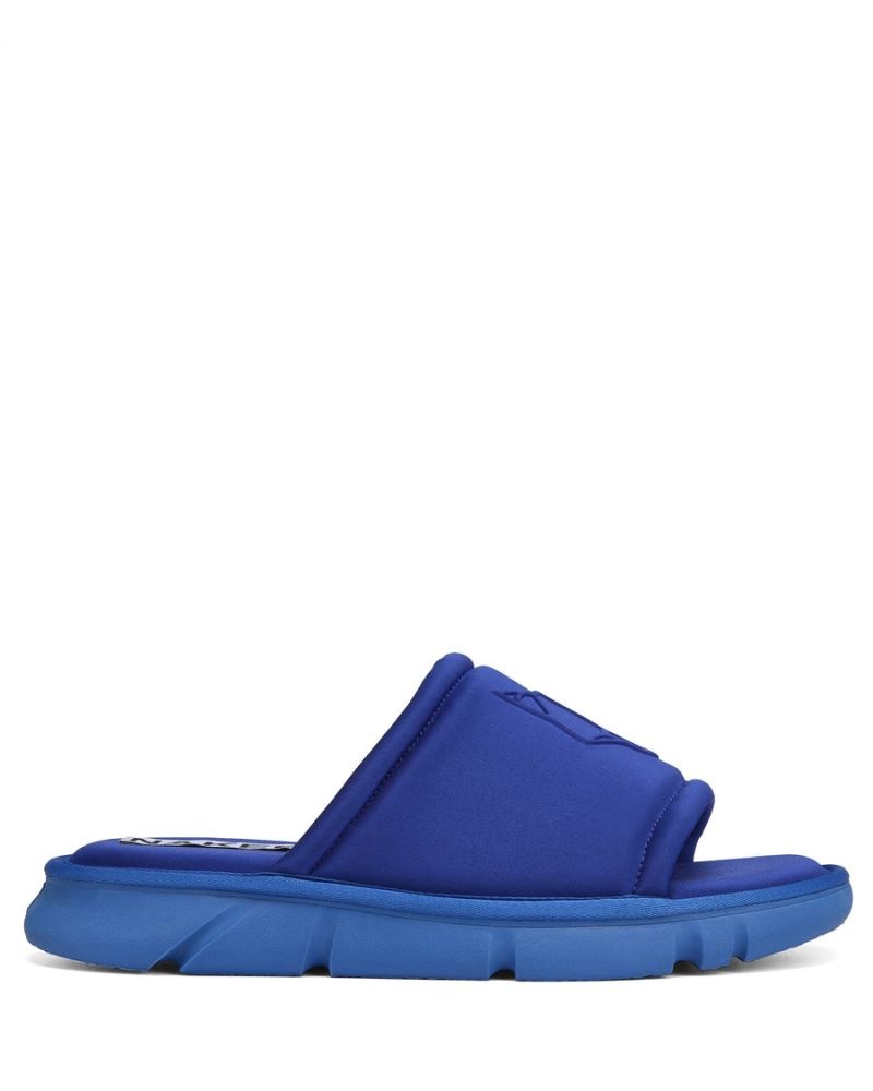 Men\'s Naked Wolfe Arizona Royal Slides Blue | PHILIPPINES UZBGPFD94