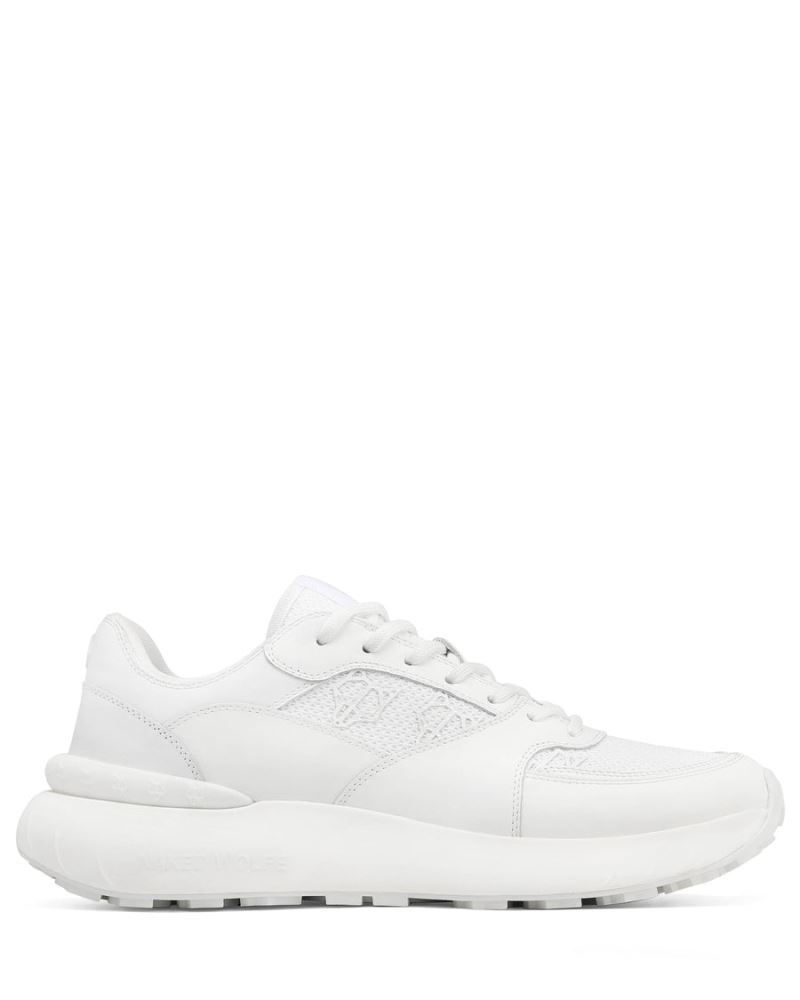 Men\'s Naked Wolfe Dart Triple Sneakers White | PHILIPPINES ZPRLCFG47