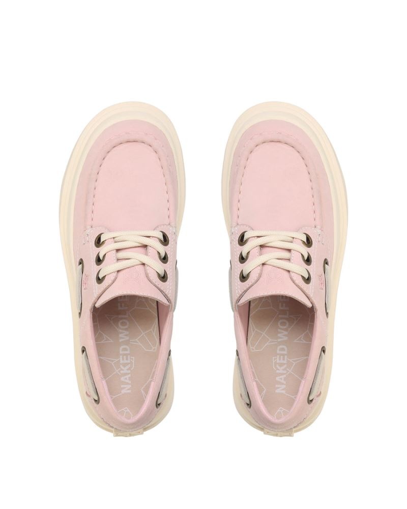 Men's Naked Wolfe Dock Loafers Pink | PHILIPPINES GNVAEPU40