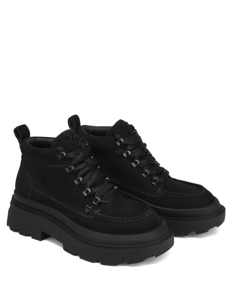 Men's Naked Wolfe Drown Nubuck Boots Black | PHILIPPINES PUZCANQ25