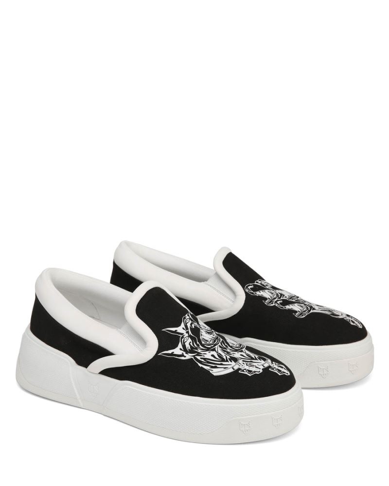 Men's Naked Wolfe Killer Sneakers Black / White | PHILIPPINES LNSMUXA17