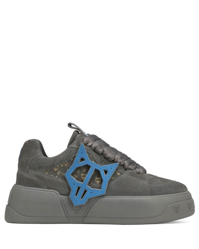 Men's Naked Wolfe Kosa Cool Sneakers Grey | PHILIPPINES JNLYSUA70