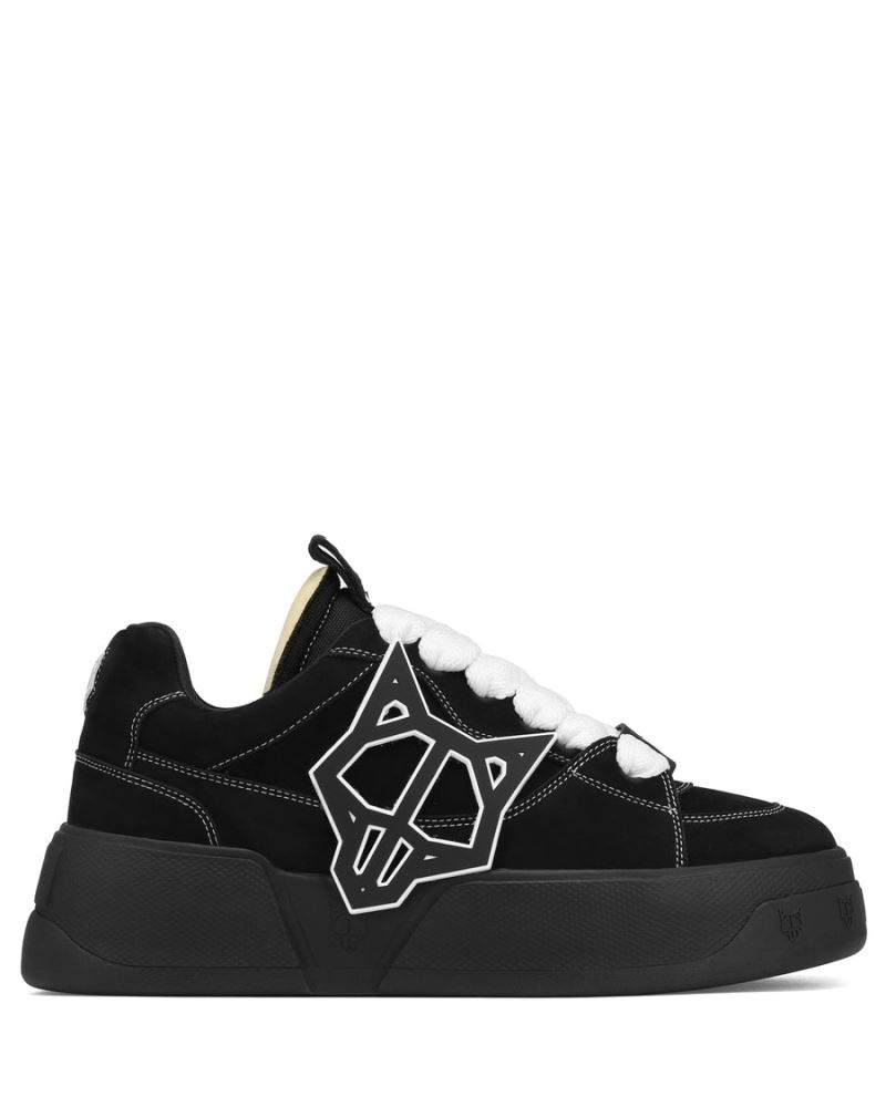 Men's Naked Wolfe Kosa Midnight Sneakers Black | PHILIPPINES LIQTXUA98