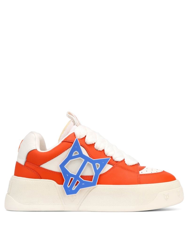 Men's Naked Wolfe Kosa Sneakers Orange | PHILIPPINES WDHZXAN04