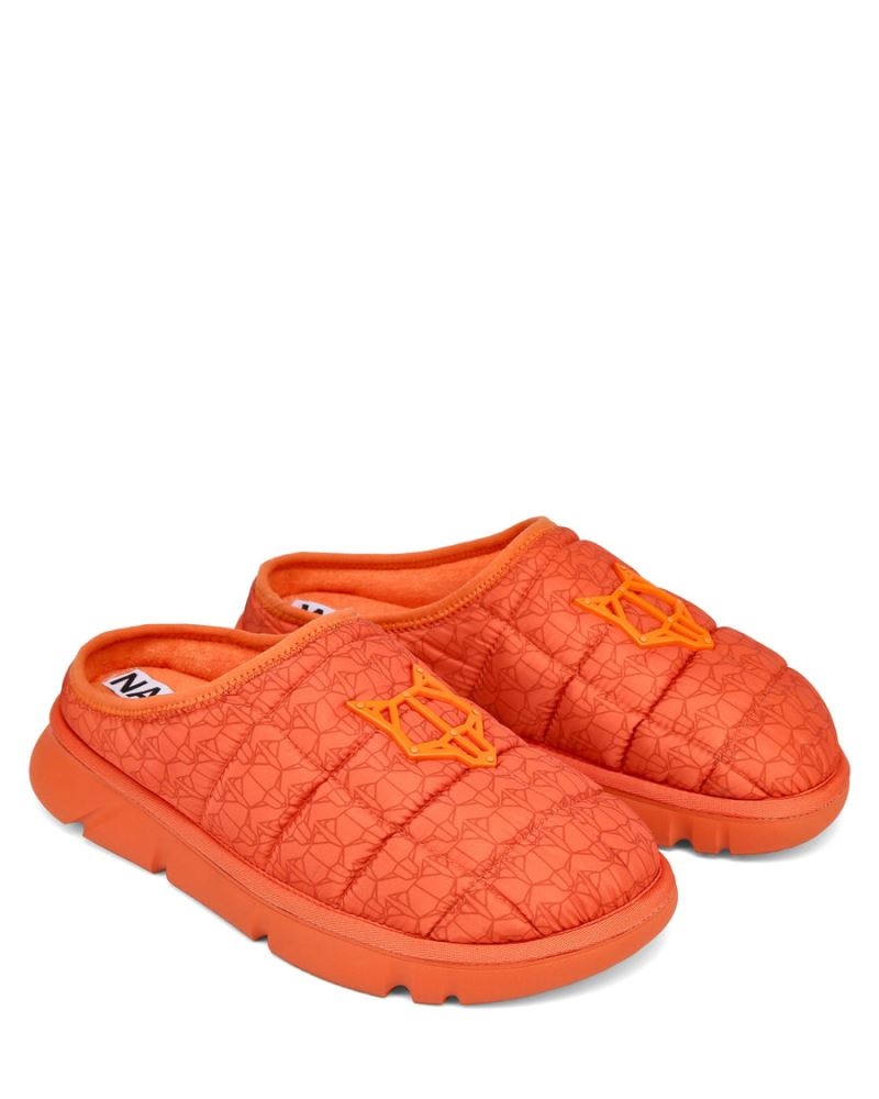 Men's Naked Wolfe Montana Monogram Slippers Orange | PHILIPPINES GEDLAIO57