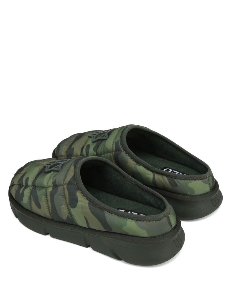 Men's Naked Wolfe Montana Slippers Camo | PHILIPPINES UPZBEIK76