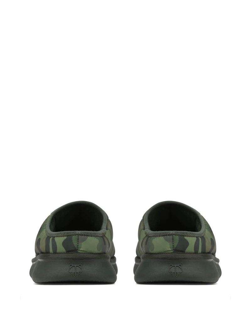 Men's Naked Wolfe Montana Slippers Camo | PHILIPPINES UPZBEIK76