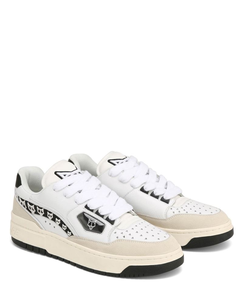 Men's Naked Wolfe NW-00 Sneakers White / Black | PHILIPPINES OQYXSHI93