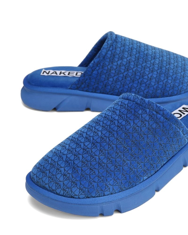 Men's Naked Wolfe Ohio Slippers Blue | PHILIPPINES BRTCEAX27