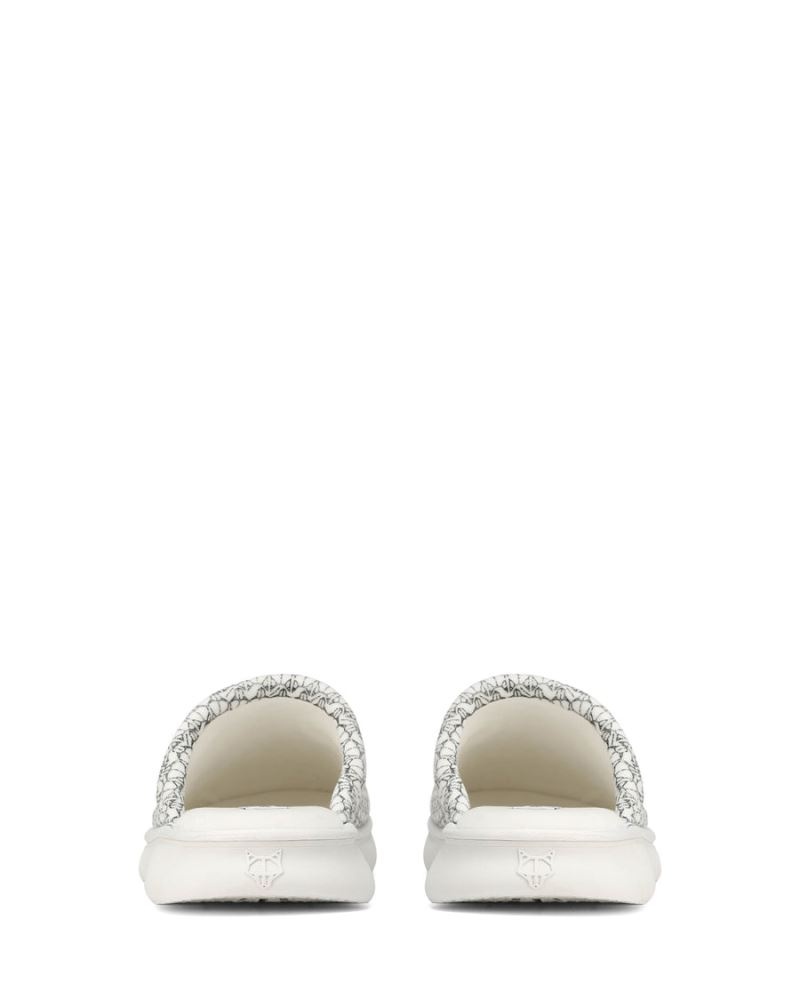 Men's Naked Wolfe Ohio Slippers White | PHILIPPINES SNUQVLX98