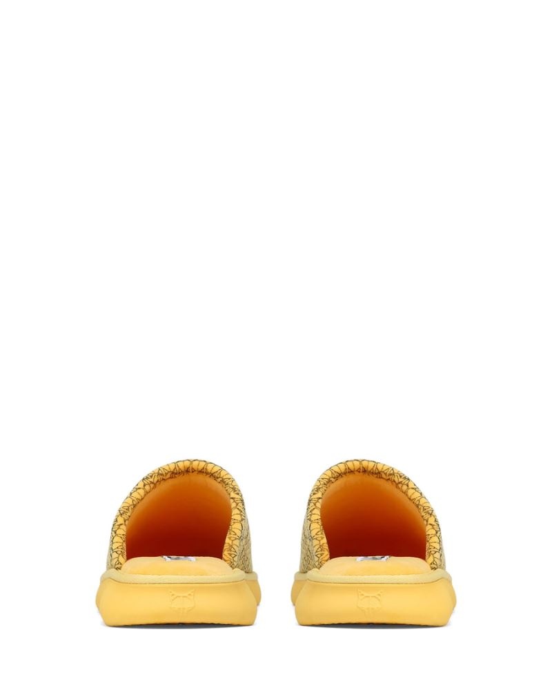 Men's Naked Wolfe Ohio Slippers Yellow | PHILIPPINES TPMBLFD57