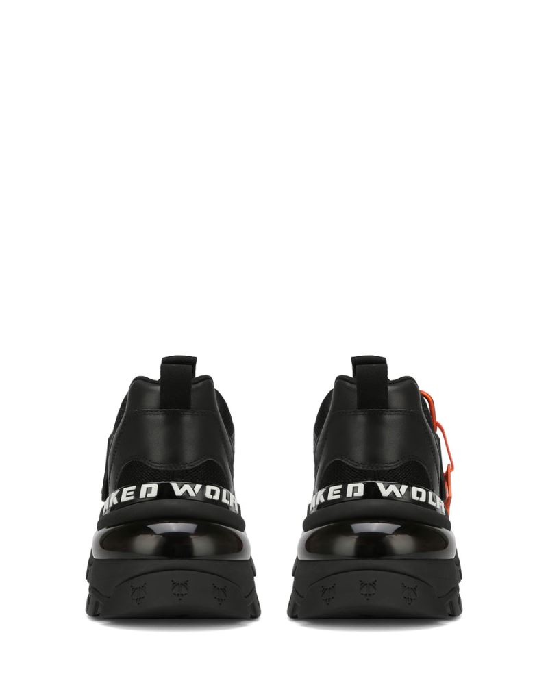 Men's Naked Wolfe Spring Sneakers Black | PHILIPPINES OFHKBRW29