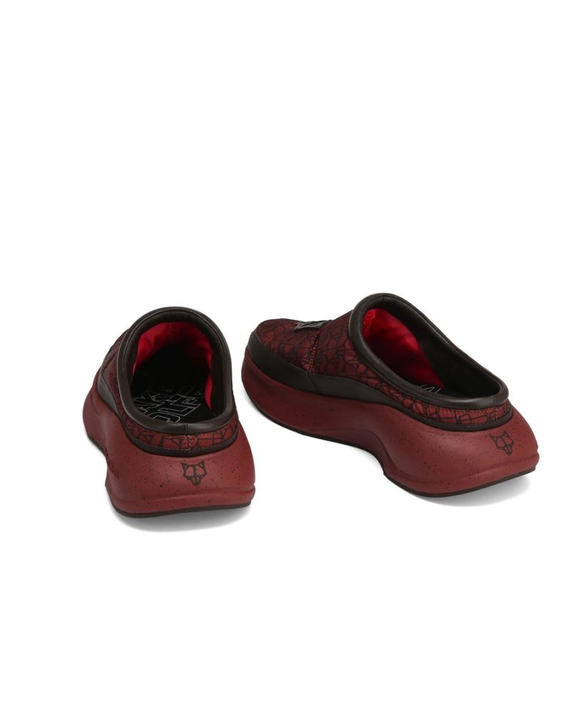 Men's Naked Wolfe Tide Combo Slippers Red | PHILIPPINES AEKMCON36