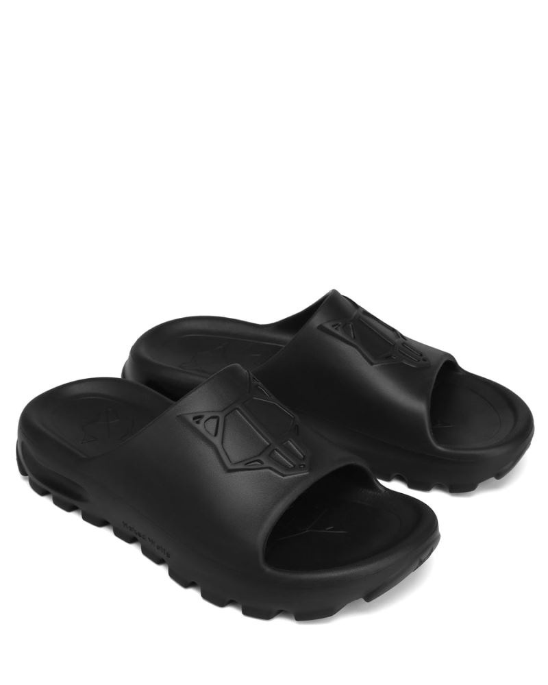 Men's Naked Wolfe Tommy Slides Black | PHILIPPINES ABEDWNX28