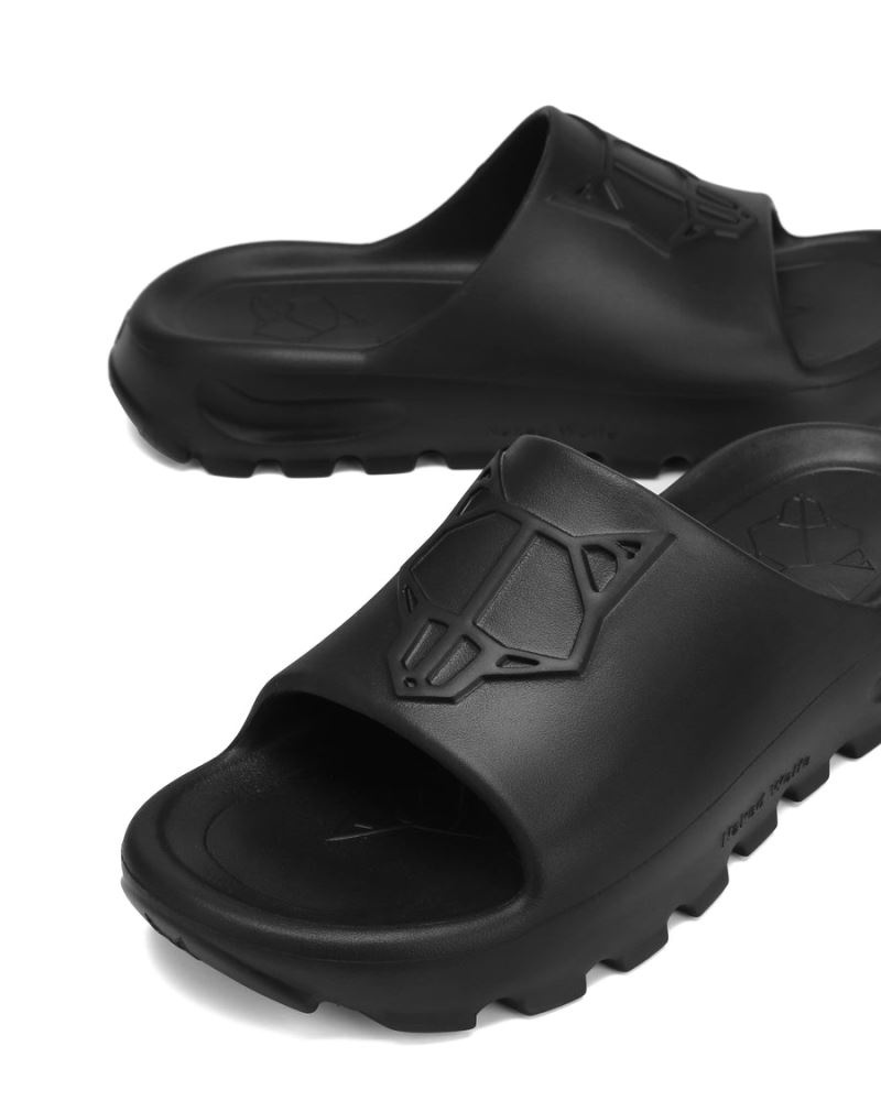 Men's Naked Wolfe Tommy Slides Black | PHILIPPINES ABEDWNX28