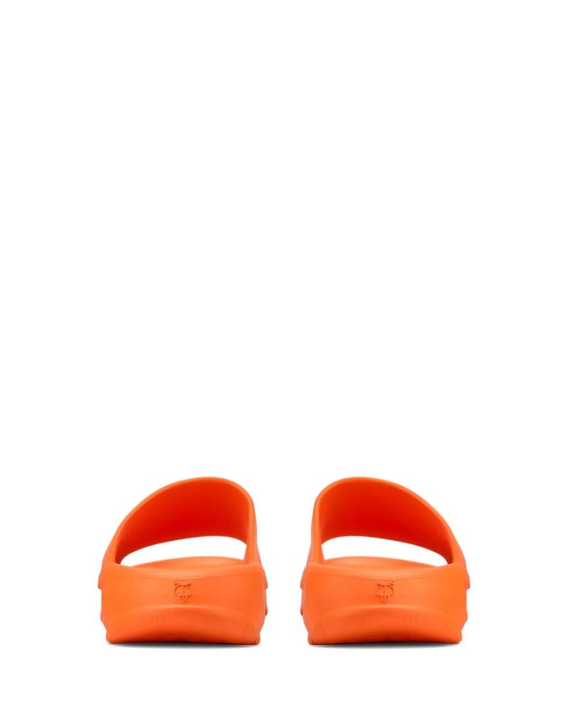 Men's Naked Wolfe Tommy Slides Orange | PHILIPPINES ZCHFDYP31