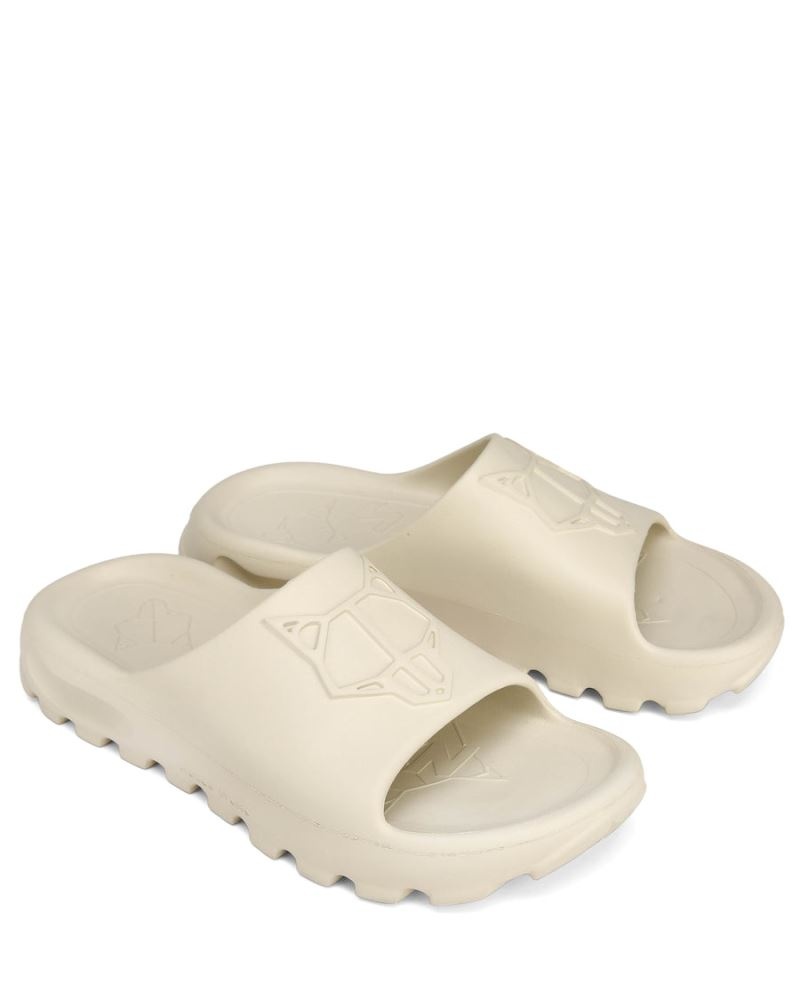 Men's Naked Wolfe Tommy Stone Slides Cream | PHILIPPINES HOSRPLZ97