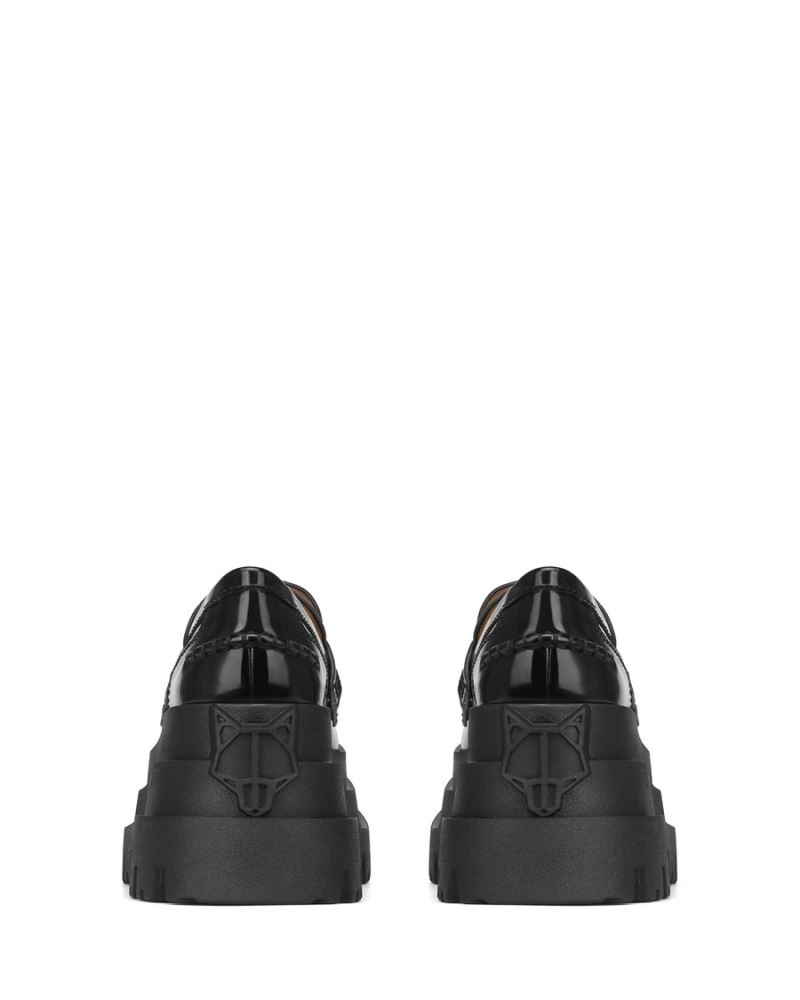 Women's Naked Wolfe Delusion Box Loafers Black | PHILIPPINES CLUHVTR80