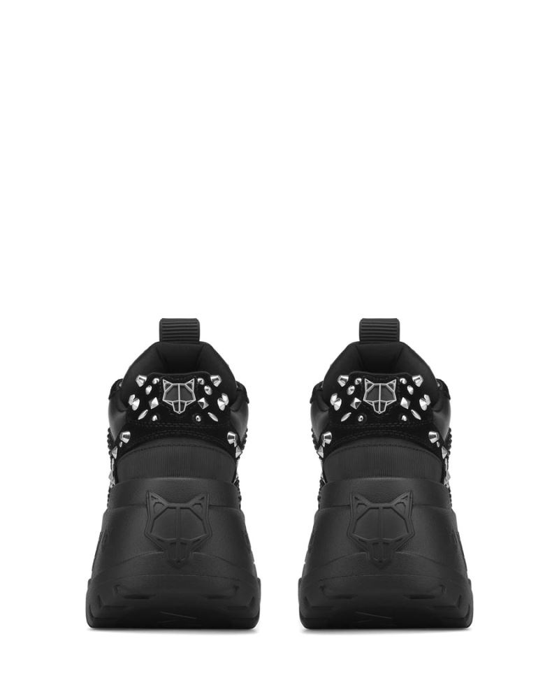 Women's Naked Wolfe Fantasy Diamonds Sneakers Black | PHILIPPINES AXTIZMN67