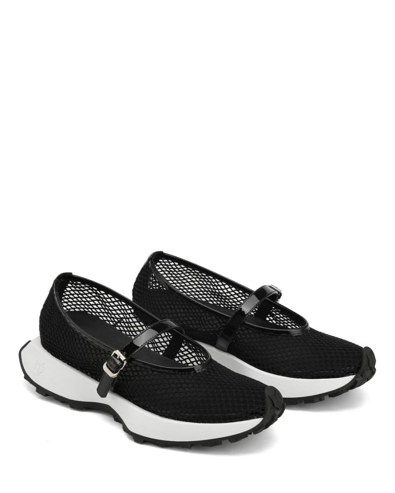 Women's Naked Wolfe Protected Mesh Loafers Black | PHILIPPINES PQNXWKC05