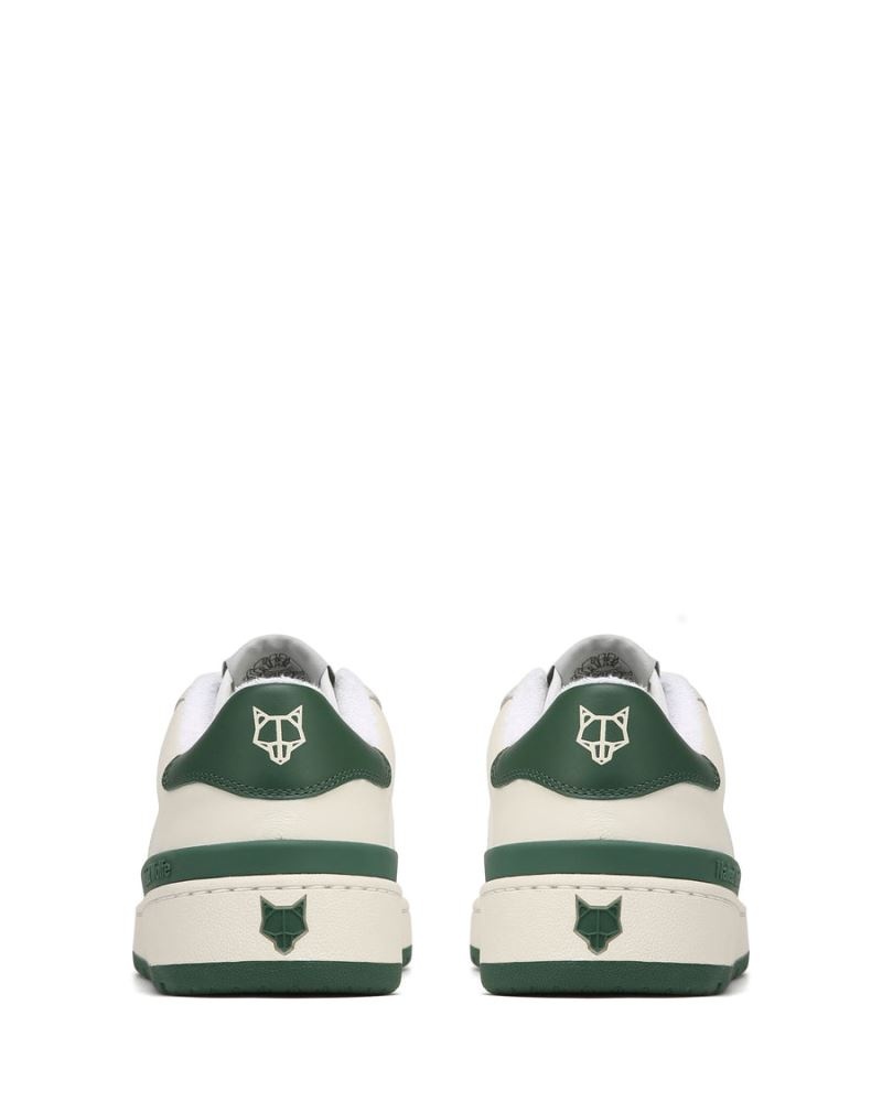 Women's Naked Wolfe Ravenn Forrest Sneakers White / Green | PHILIPPINES BDFZKQS25