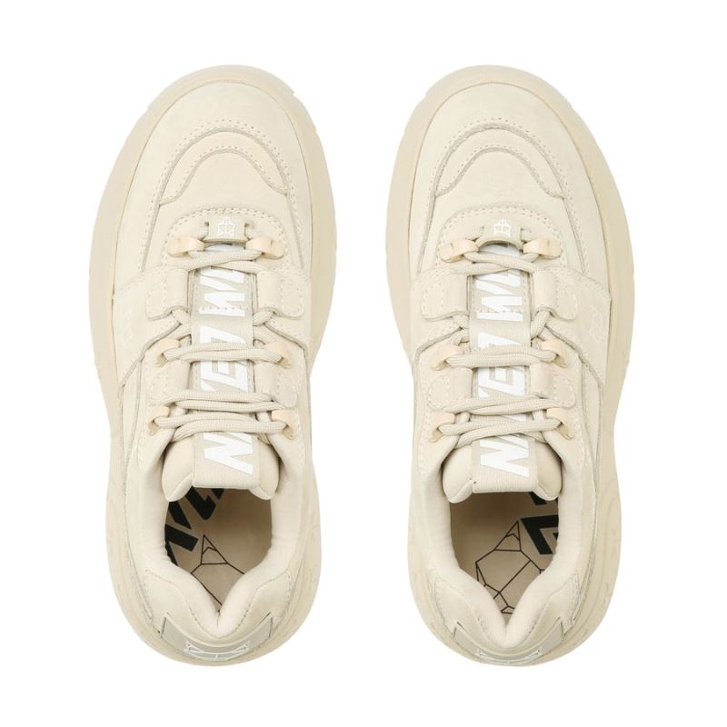 Women's Naked Wolfe Sinner Oat Sneakers Beige | PHILIPPINES GPLKSTF76