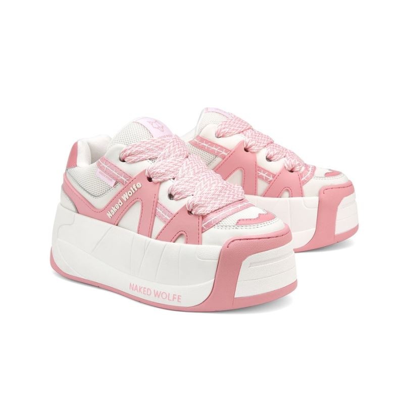 Women's Naked Wolfe Slider Baby Sneakers Pink | PHILIPPINES YKAIMTG13