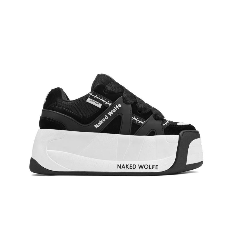 Women's Naked Wolfe Slider Sneakers Black | PHILIPPINES LTHQJXG18