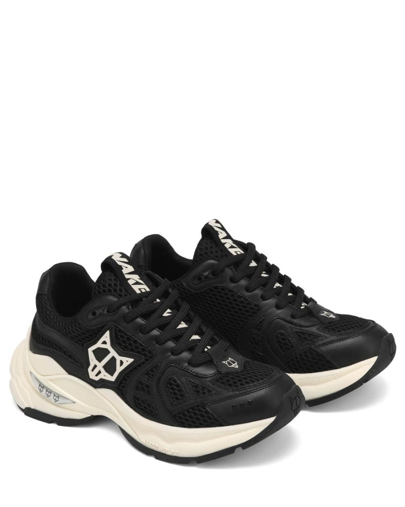 Women's Naked Wolfe Smash Mesh Sneakers Black | PHILIPPINES UWCKVYM64