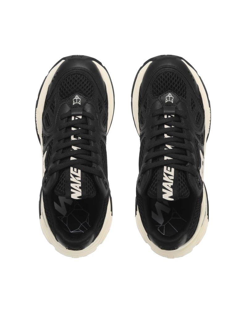 Women's Naked Wolfe Smash Mesh Sneakers Black | PHILIPPINES UWCKVYM64