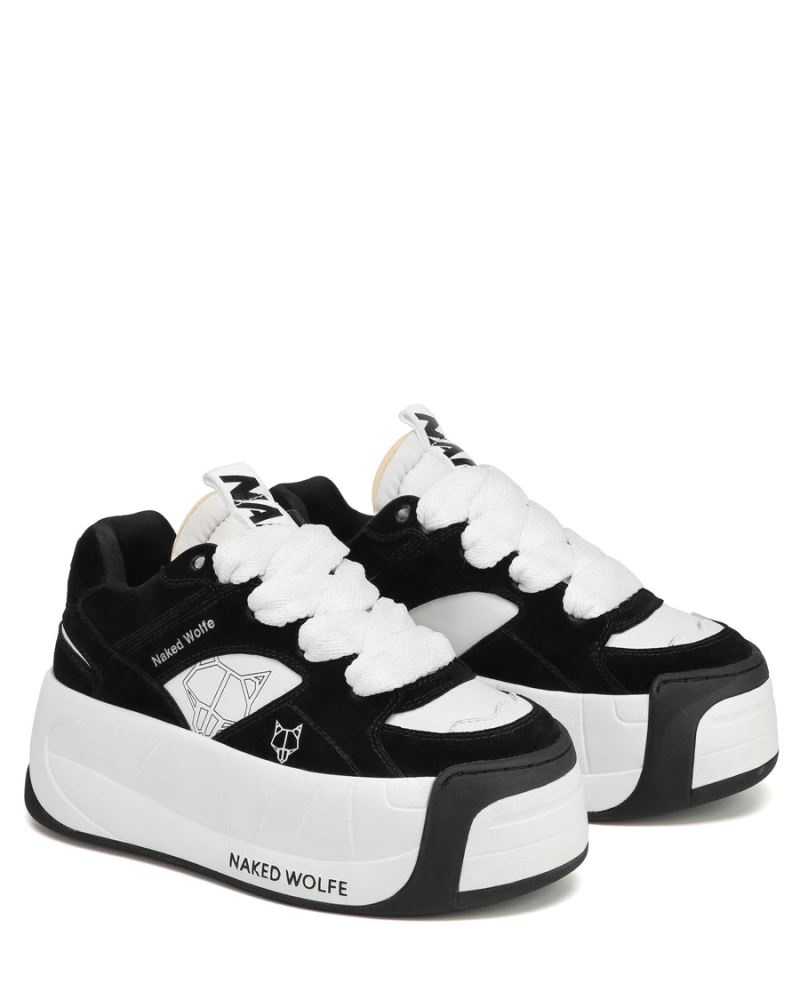 Women's Naked Wolfe Snatch Sneakers Black | PHILIPPINES QPFUNAW40