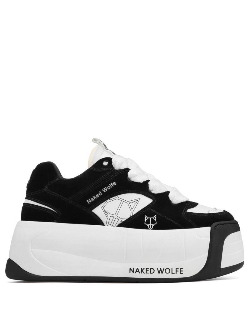 Women\'s Naked Wolfe Snatch Sneakers Black | PHILIPPINES QPFUNAW40