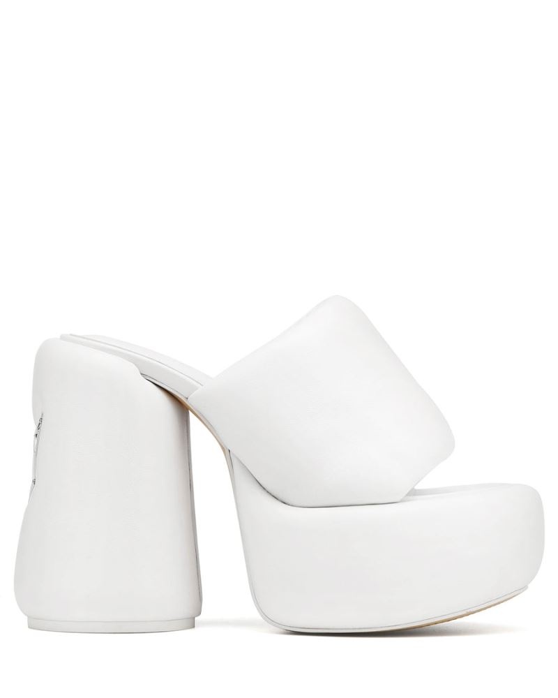 Women\'s Naked Wolfe Wow Platform Sandals White | PHILIPPINES ACNSDEQ76